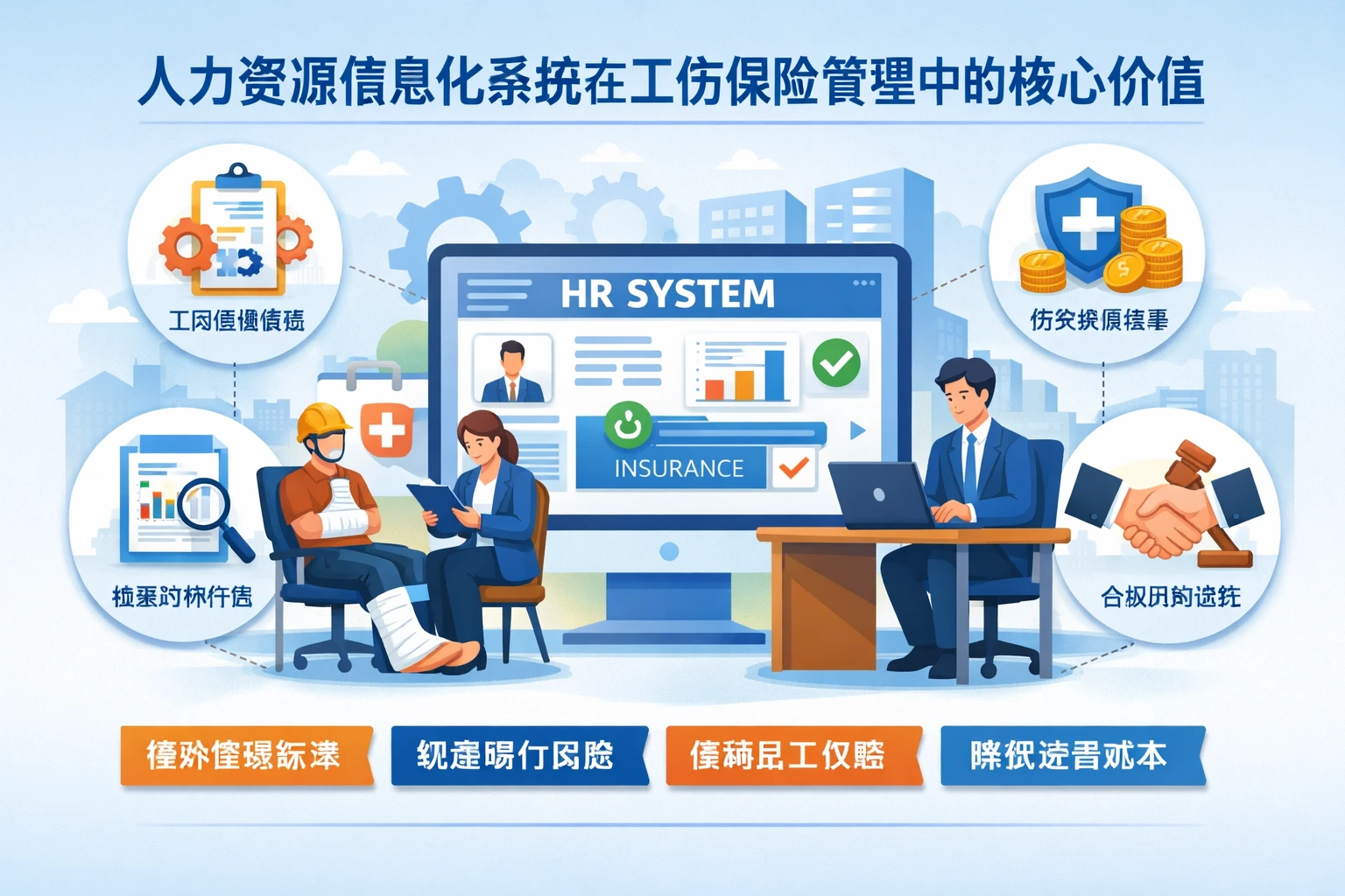 人力资源信息化系统在工伤保险管理中的核心价值