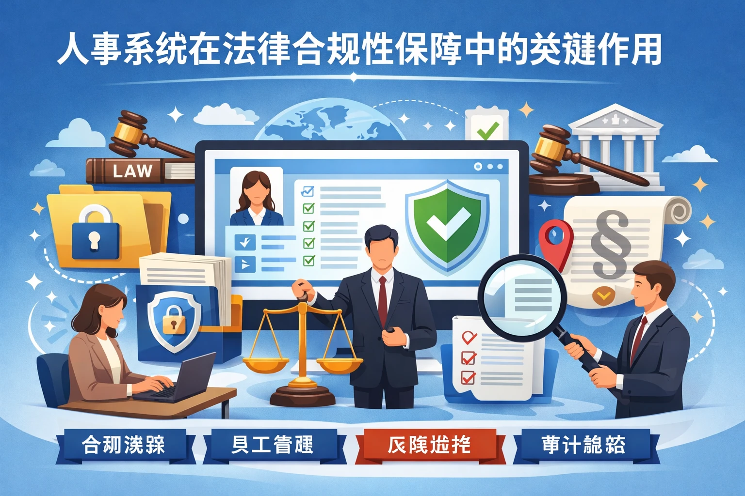 人事系统在法律合规性保障中的关键作用
