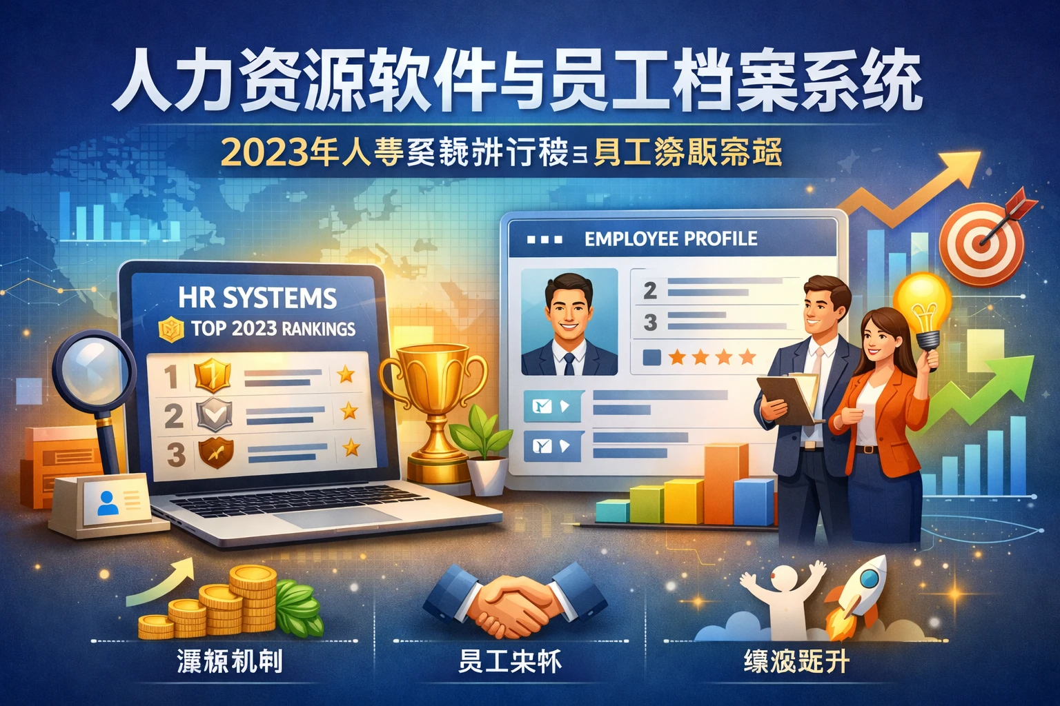 人力资源软件与员工档案系统：2023年人事系统排行榜与员工激励策略