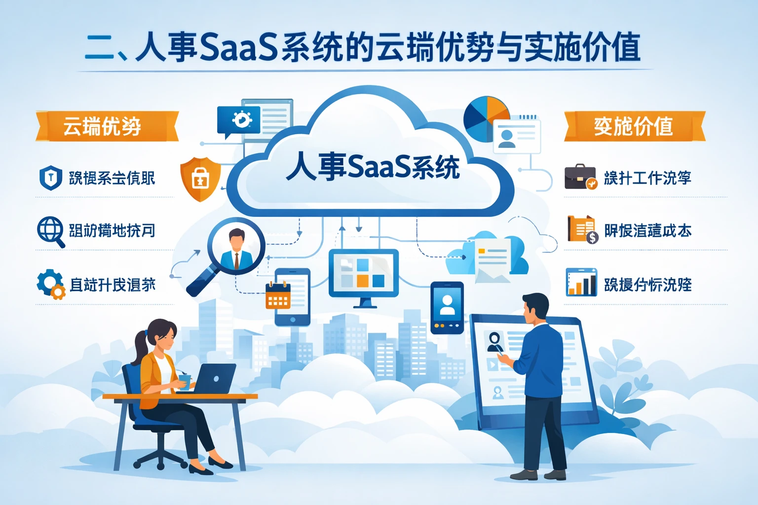 二、人事SaaS系统的云端优势与实施价值
