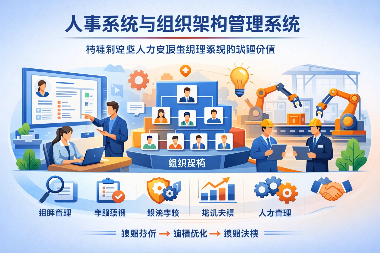 人事系统与组织架构管理系统:构建制造业人力资源全流程系统的战略价值