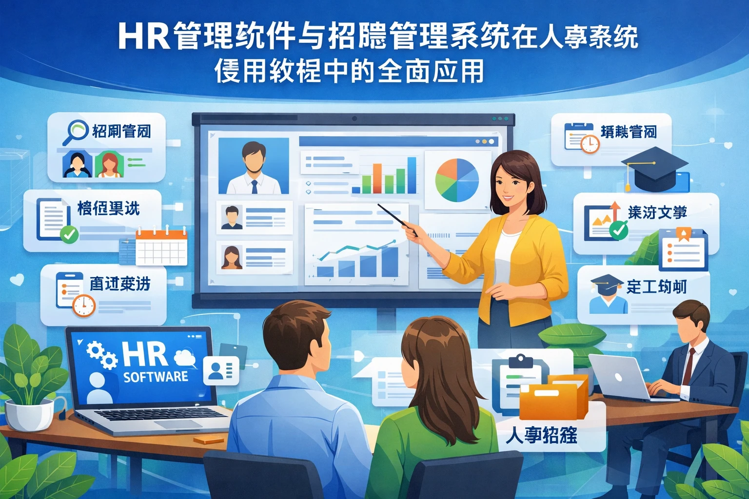 HR管理软件与招聘管理系统在人事系统使用教程中的全面应用