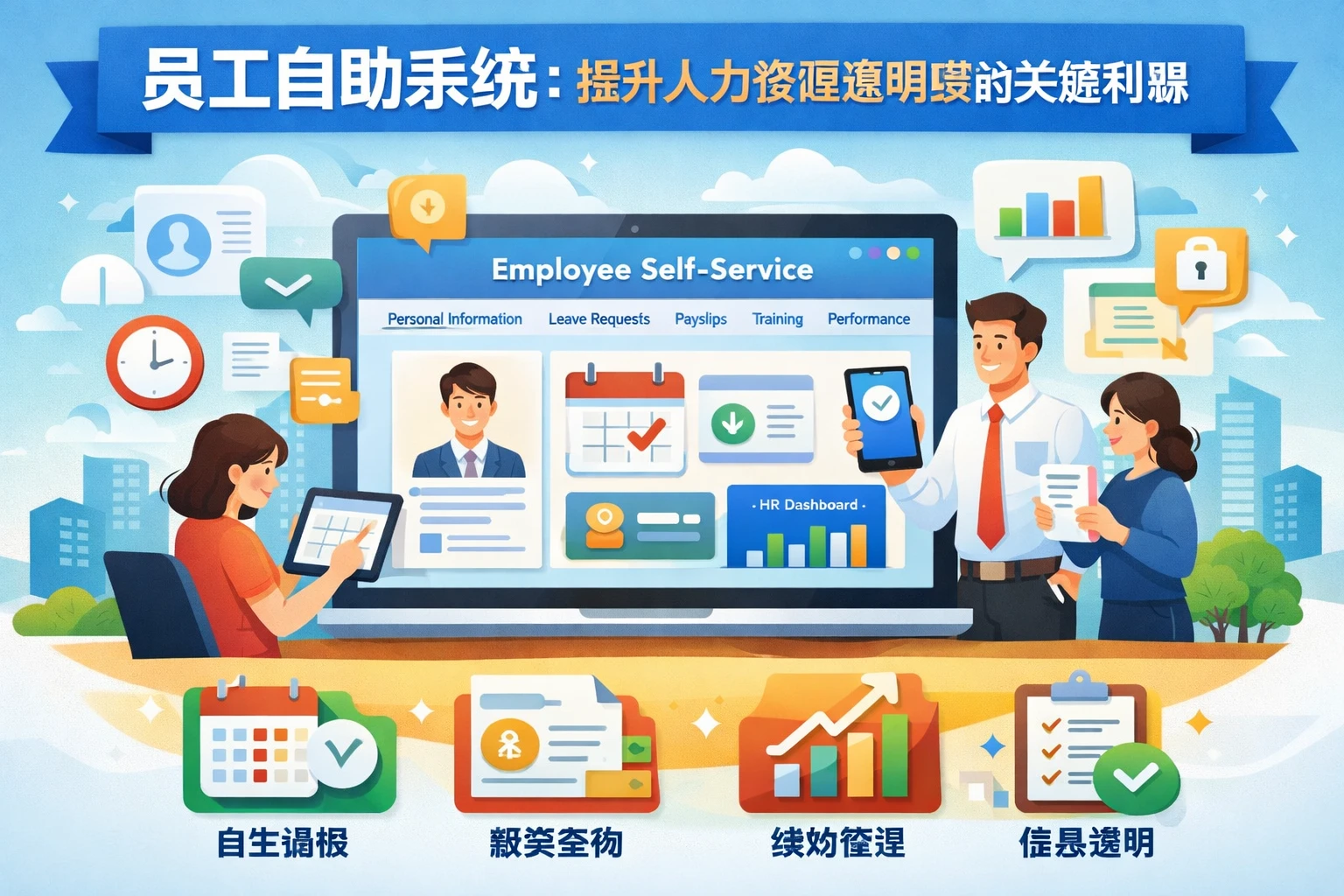 员工自助系统:提升人力资源透明度的关键利器