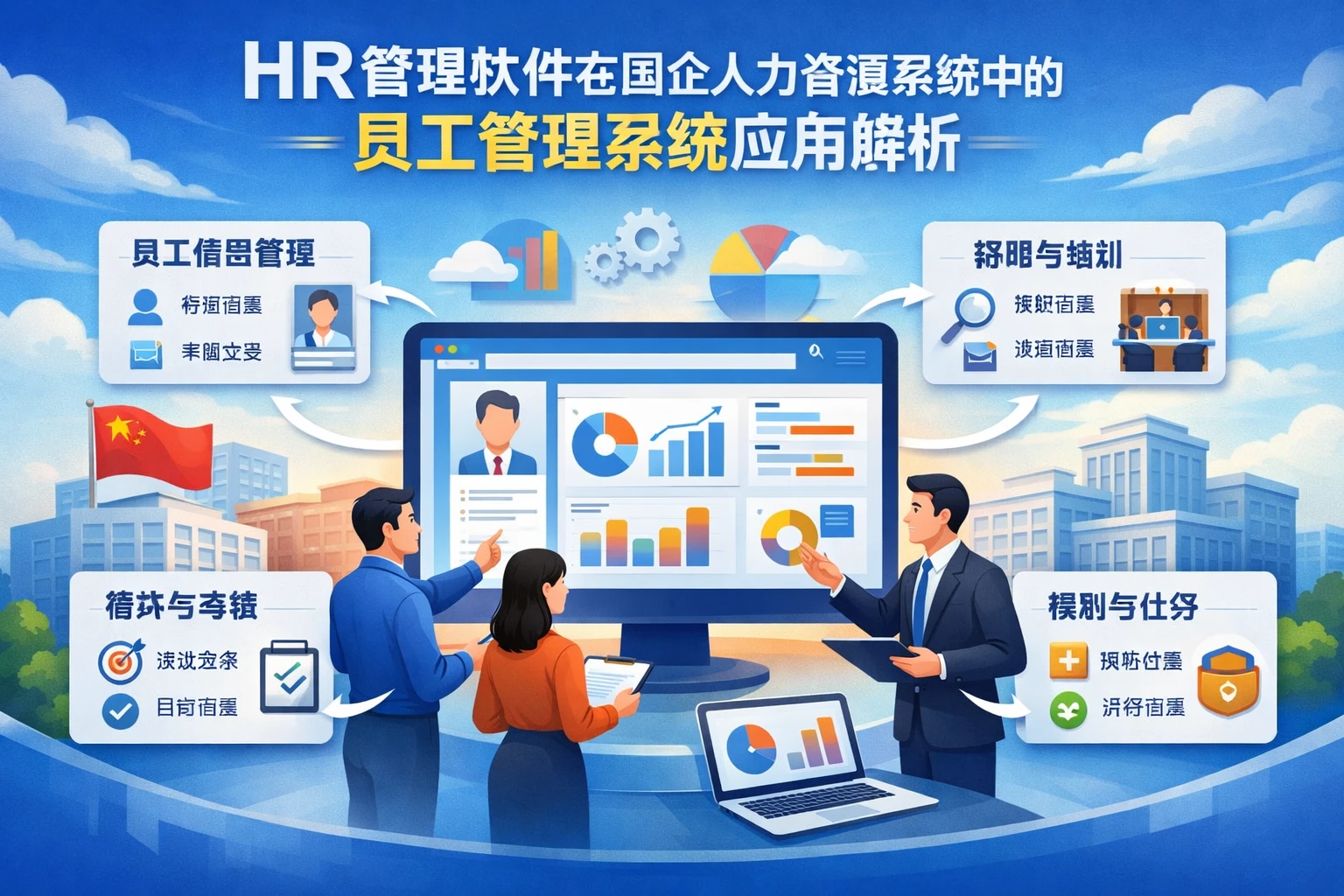 HR管理软件在国企人力资源系统中的员工管理系统应用解析