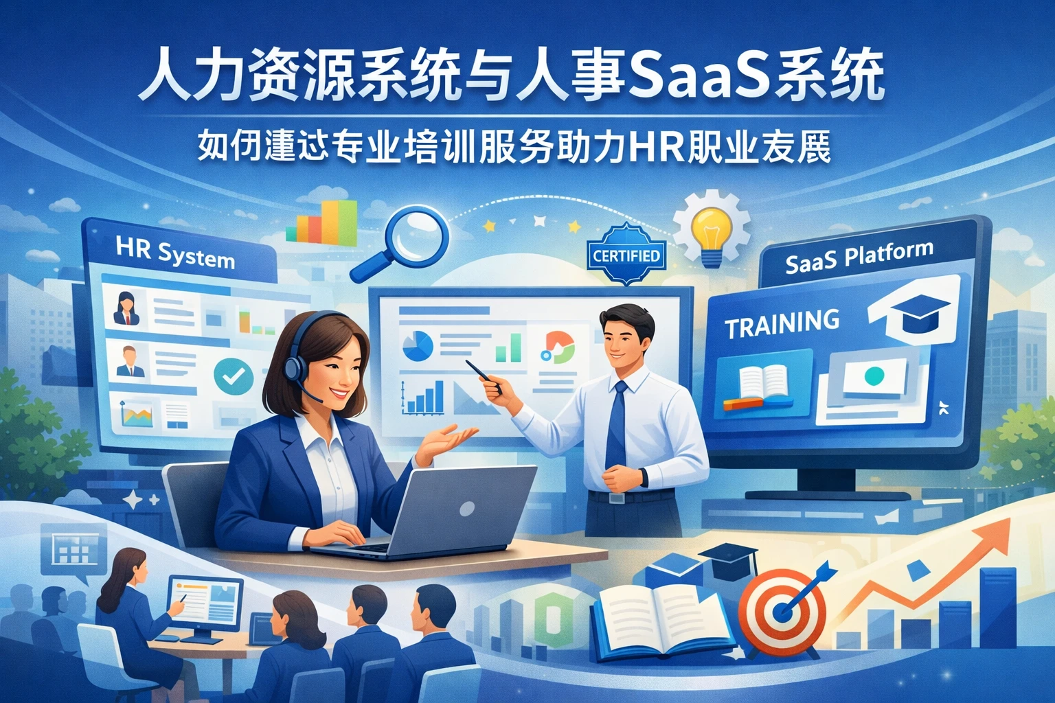 人力资源系统与人事SaaS系统如何通过专业培训服务助力HR职业发展