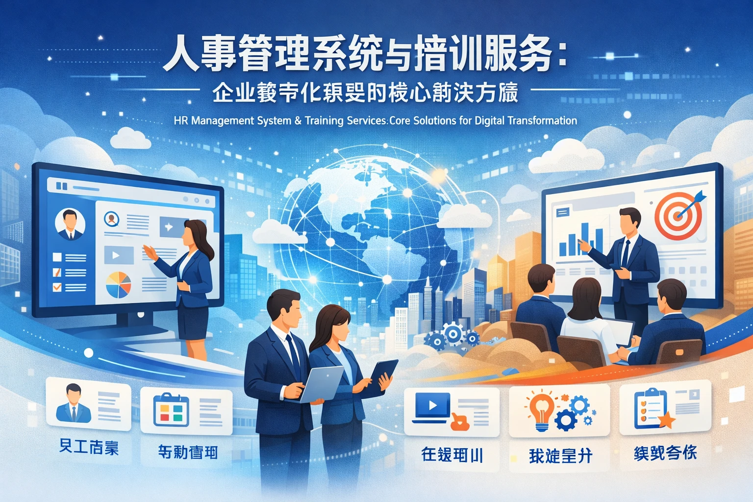 人事管理系统与培训服务：企业数字化转型的核心解决方案
