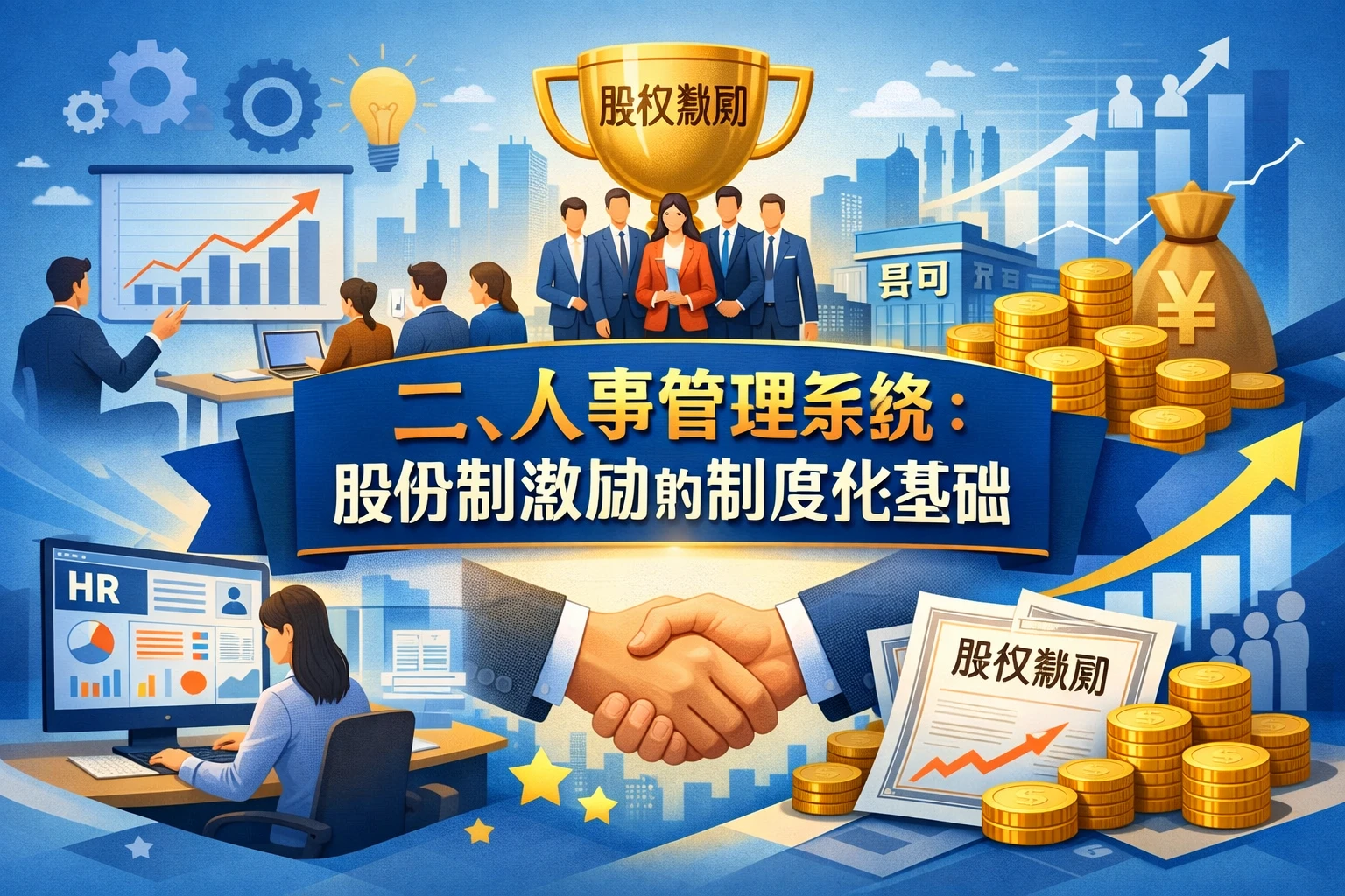 二、人事管理系统:股份制激励的制度化基础