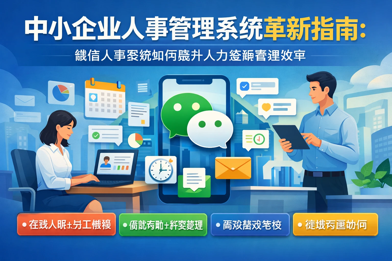 中小企业人事管理系统革新指南：微信人事系统如何提升人力资源管理效率