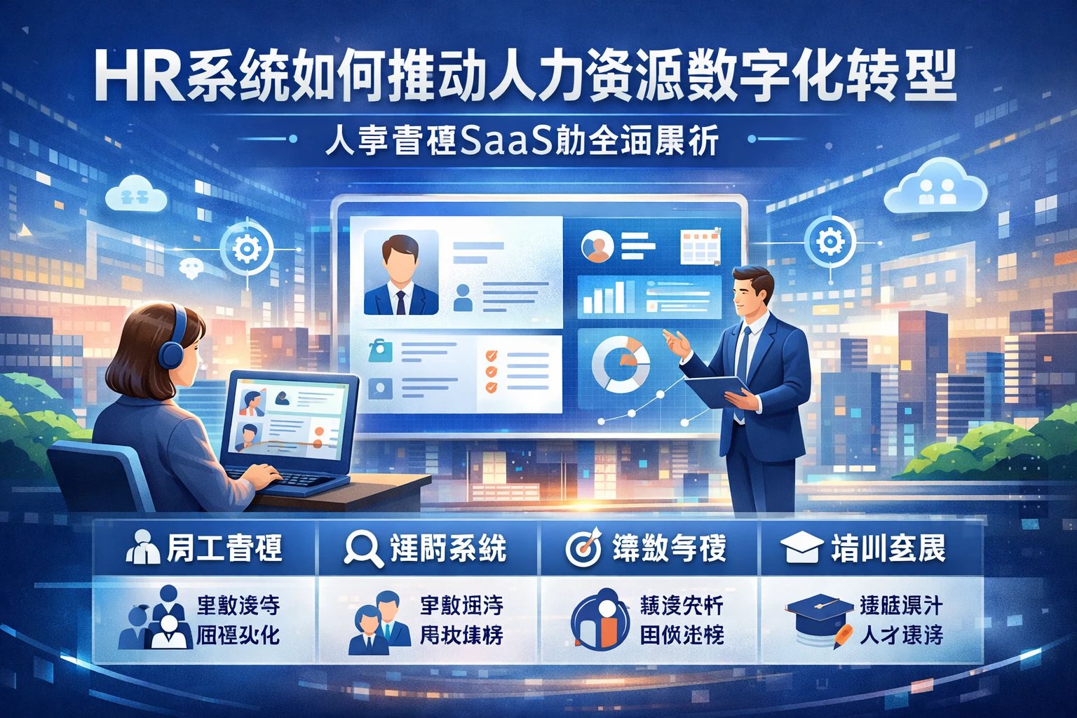HR系统如何推动人力资源数字化转型：人事管理SaaS的全面解析