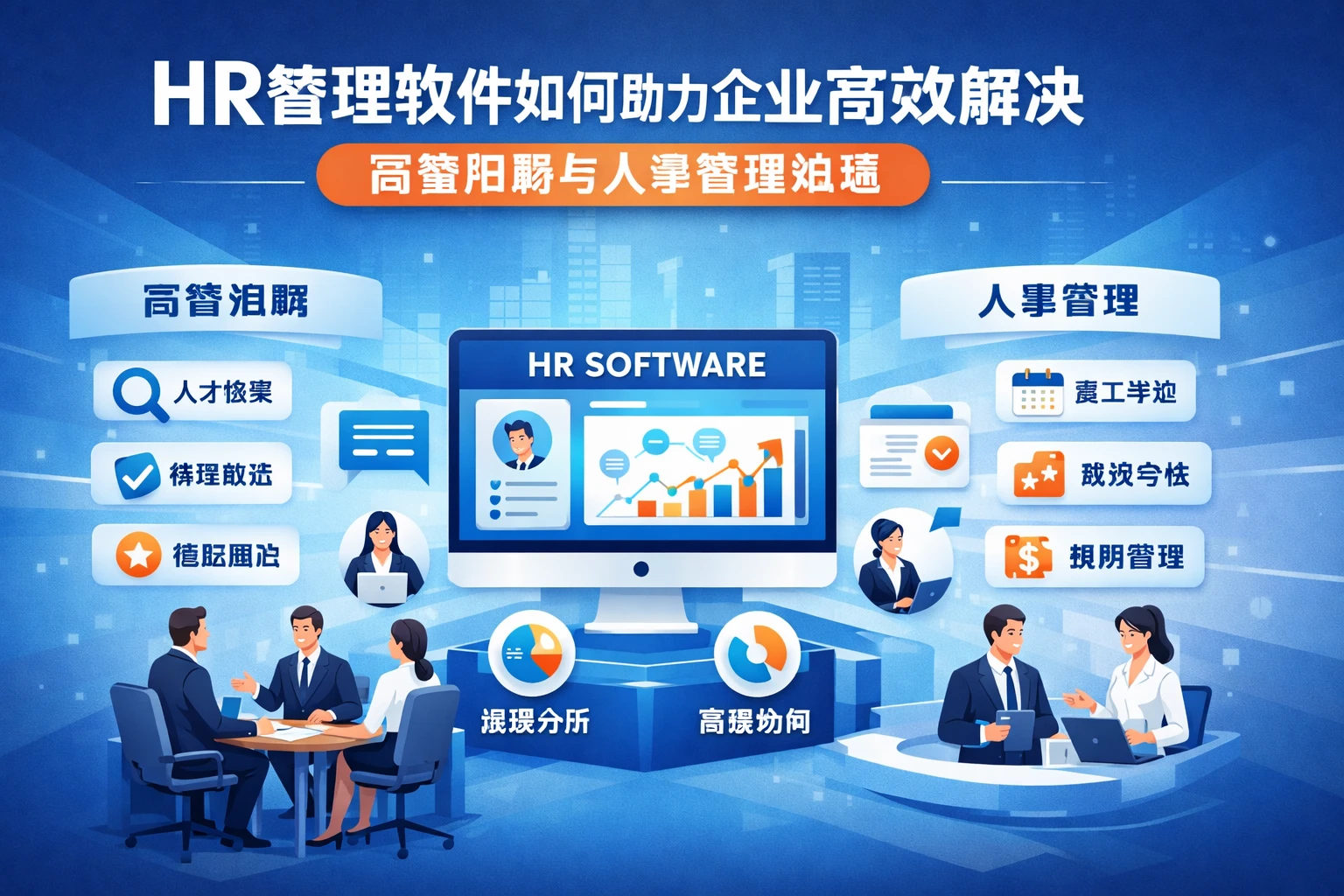 HR管理软件如何助力企业高效解决高管招聘与人事管理难题