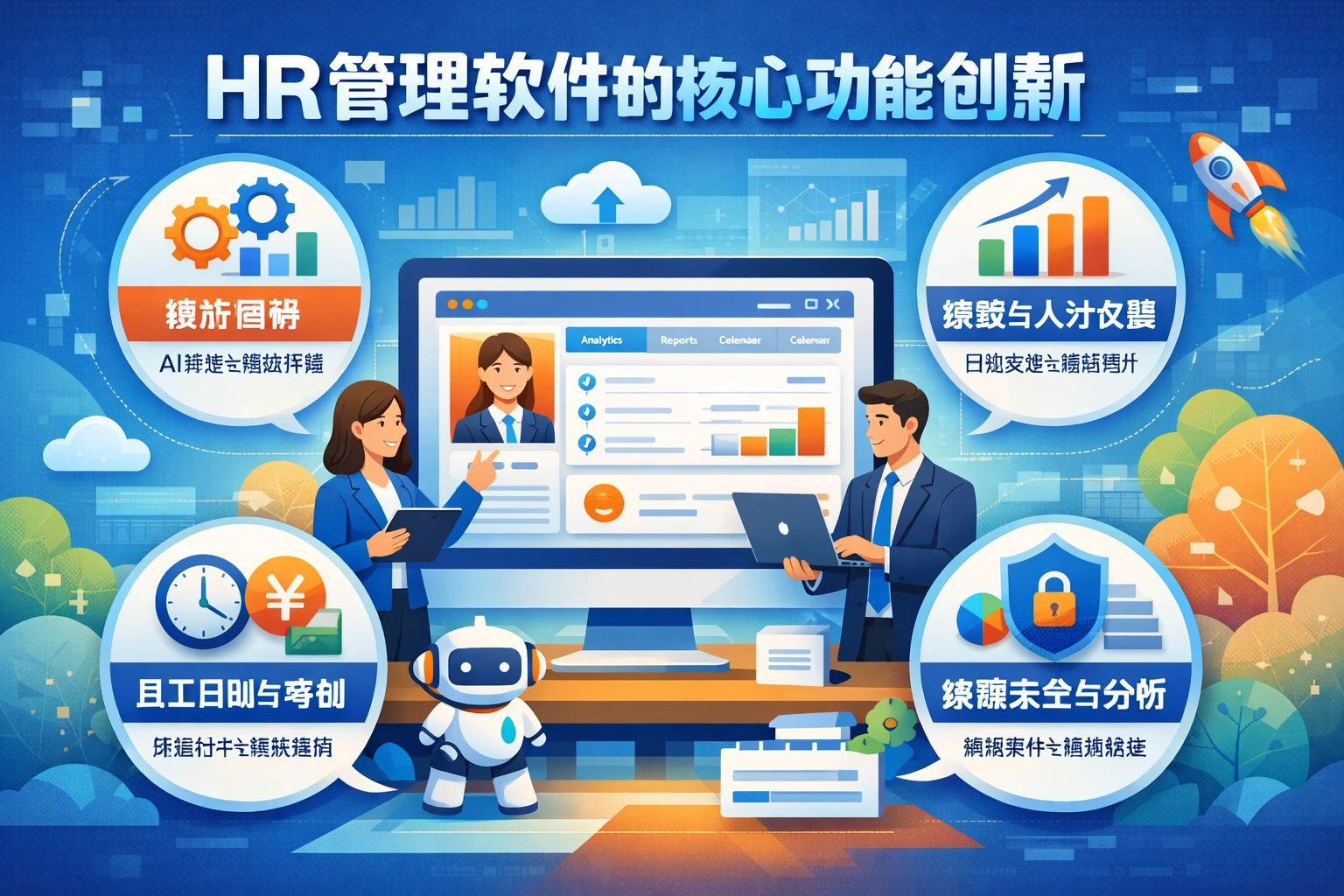 HR管理软件的核心功能创新