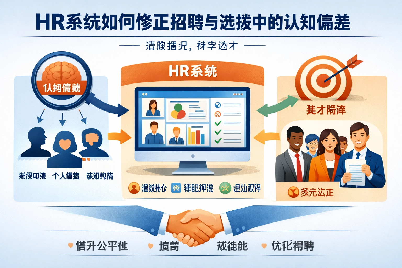 HR系统如何修正招聘与选拔中的认知偏差