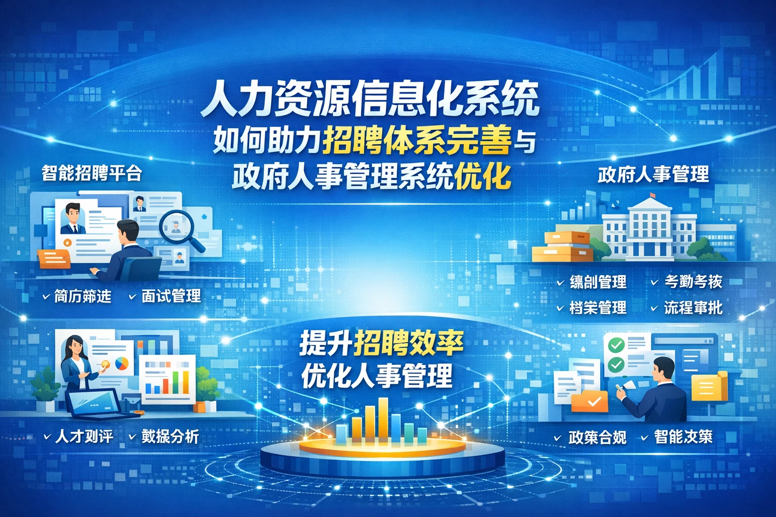 人力资源信息化系统如何助力招聘体系完善与政府人事管理系统优化