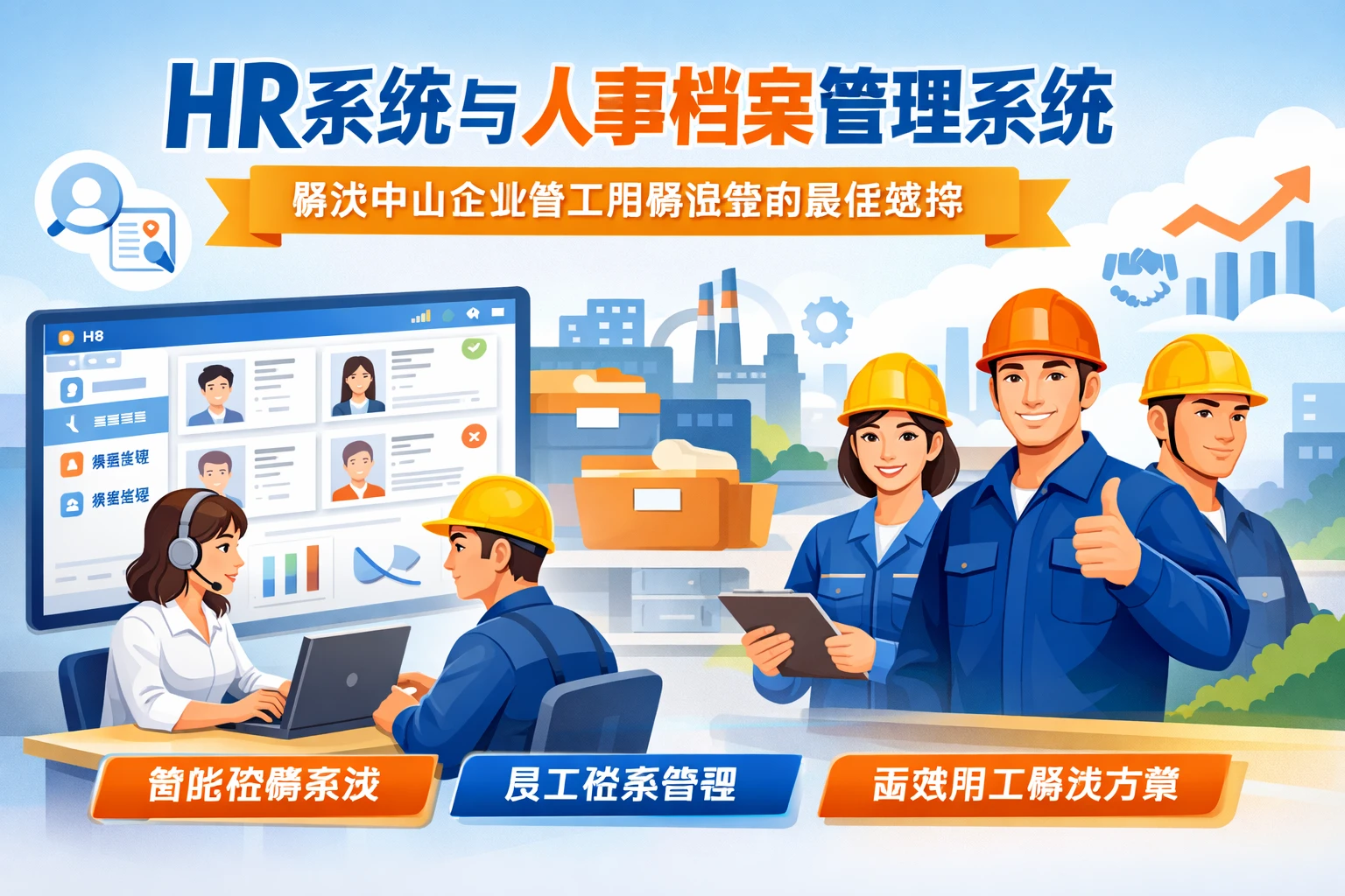 HR系统与人事档案管理系统：解决中山企业普工招聘难题的最佳选择