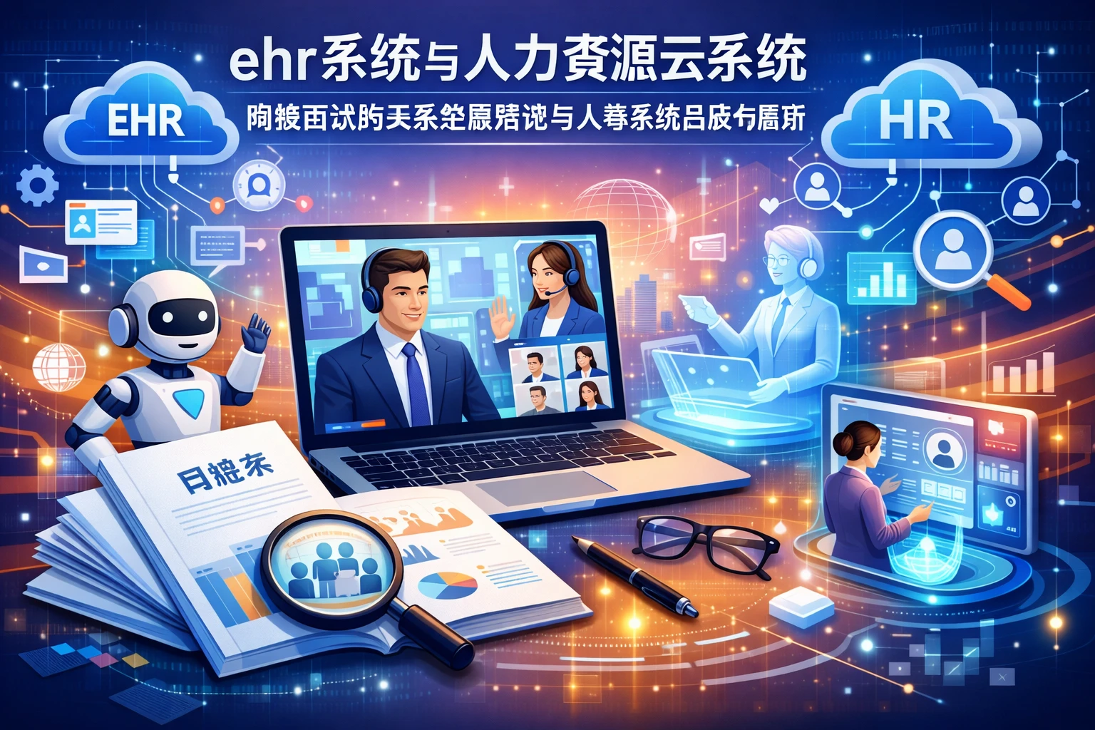 ehr系统与人力资源云系统：网络面试的未来发展路径与人事系统白皮书解析