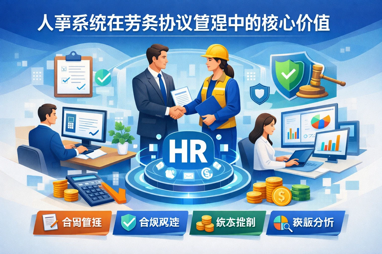 人事系统在劳务协议管理中的核心价值