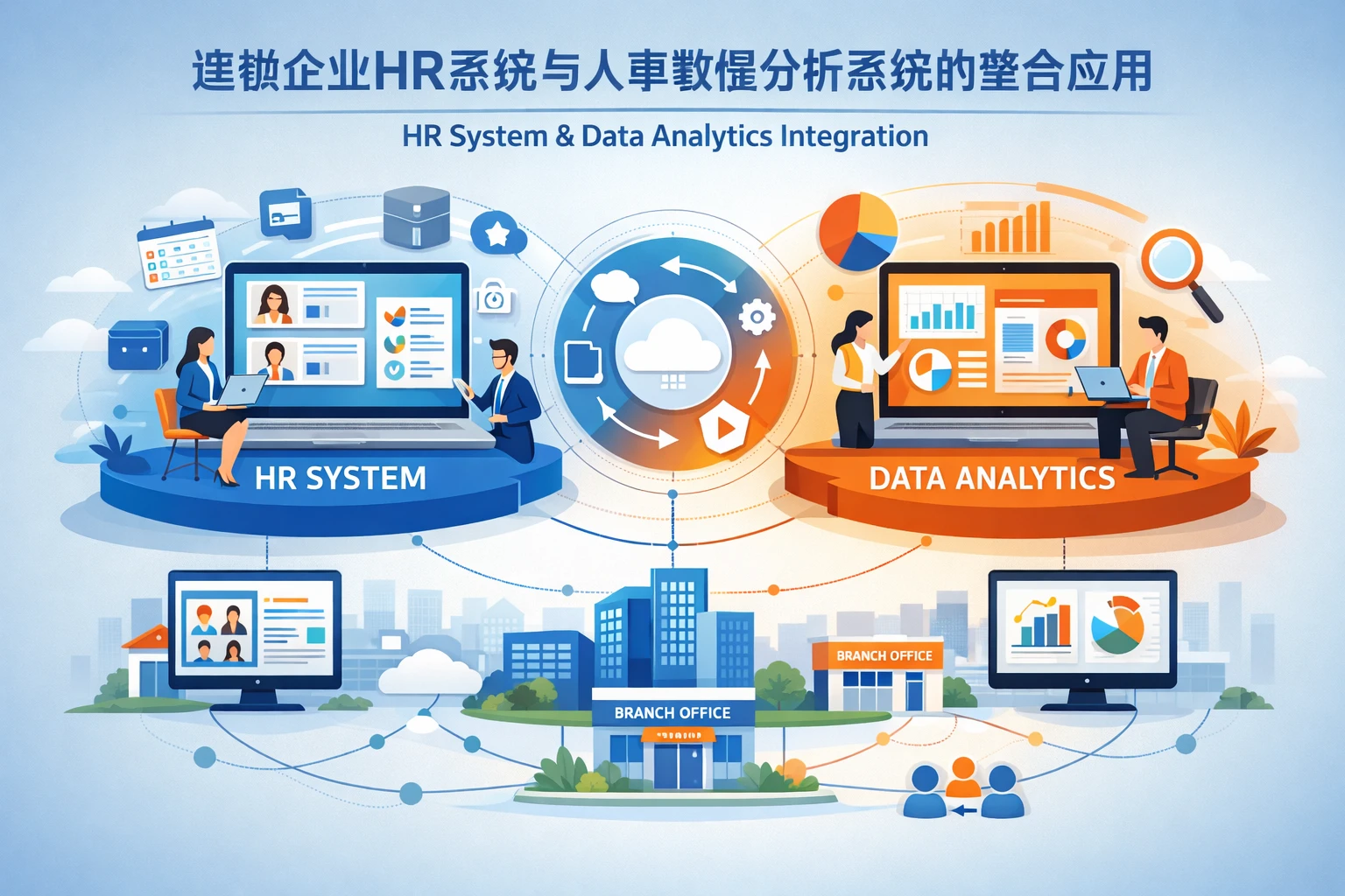 连锁企业HR系统与人事数据分析系统的整合应用