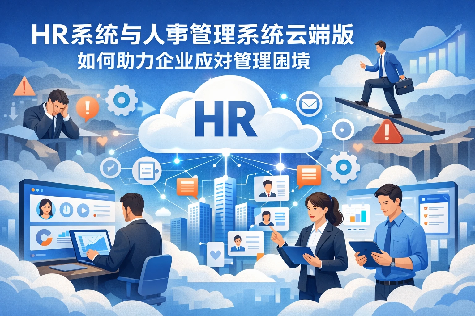 HR系统与人事管理系统云端版如何助力企业应对管理困境