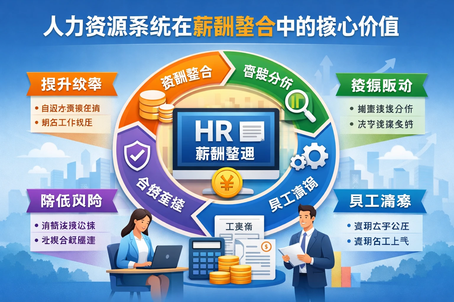 人力资源系统在薪酬整合中的核心价值