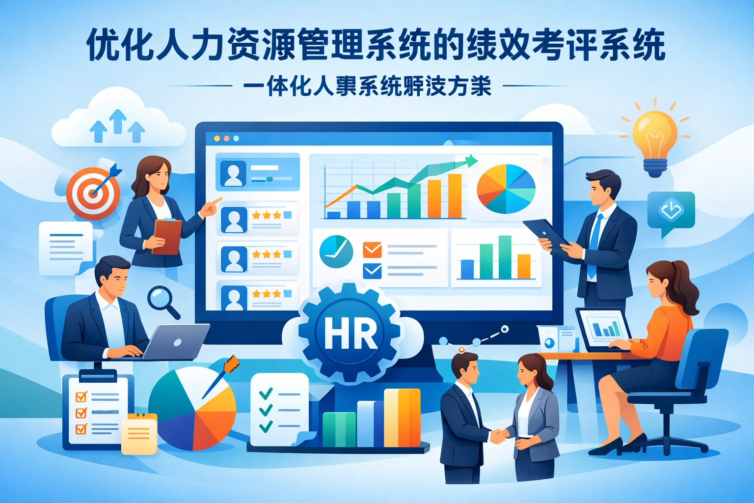 优化人力资源管理系统的绩效考评系统：一体化人事系统解决方案