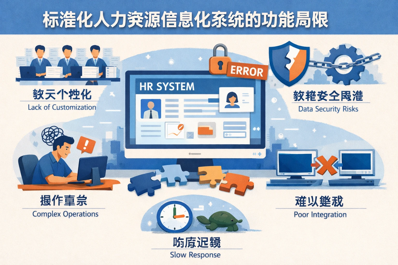 标准化人力资源信息化系统的功能局限