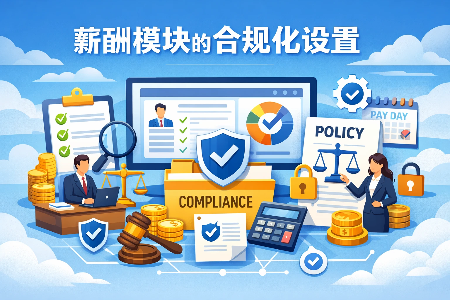 薪酬模块的合规化设置