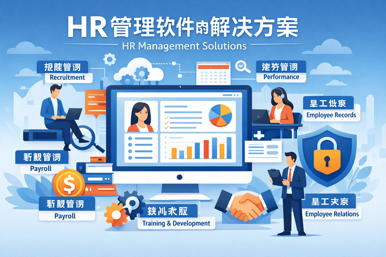 HR管理软件的解决方案