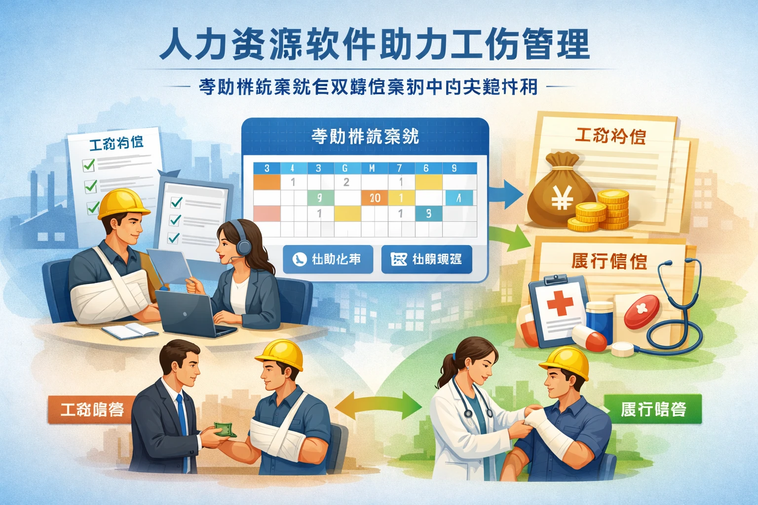 人力资源软件助力工伤管理：考勤排班系统在双赔偿案例中的关键作用