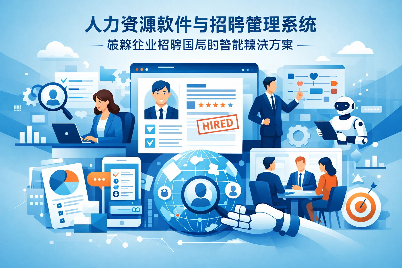 人力资源软件与招聘管理系统：破解企业招聘困局的智能解决方案