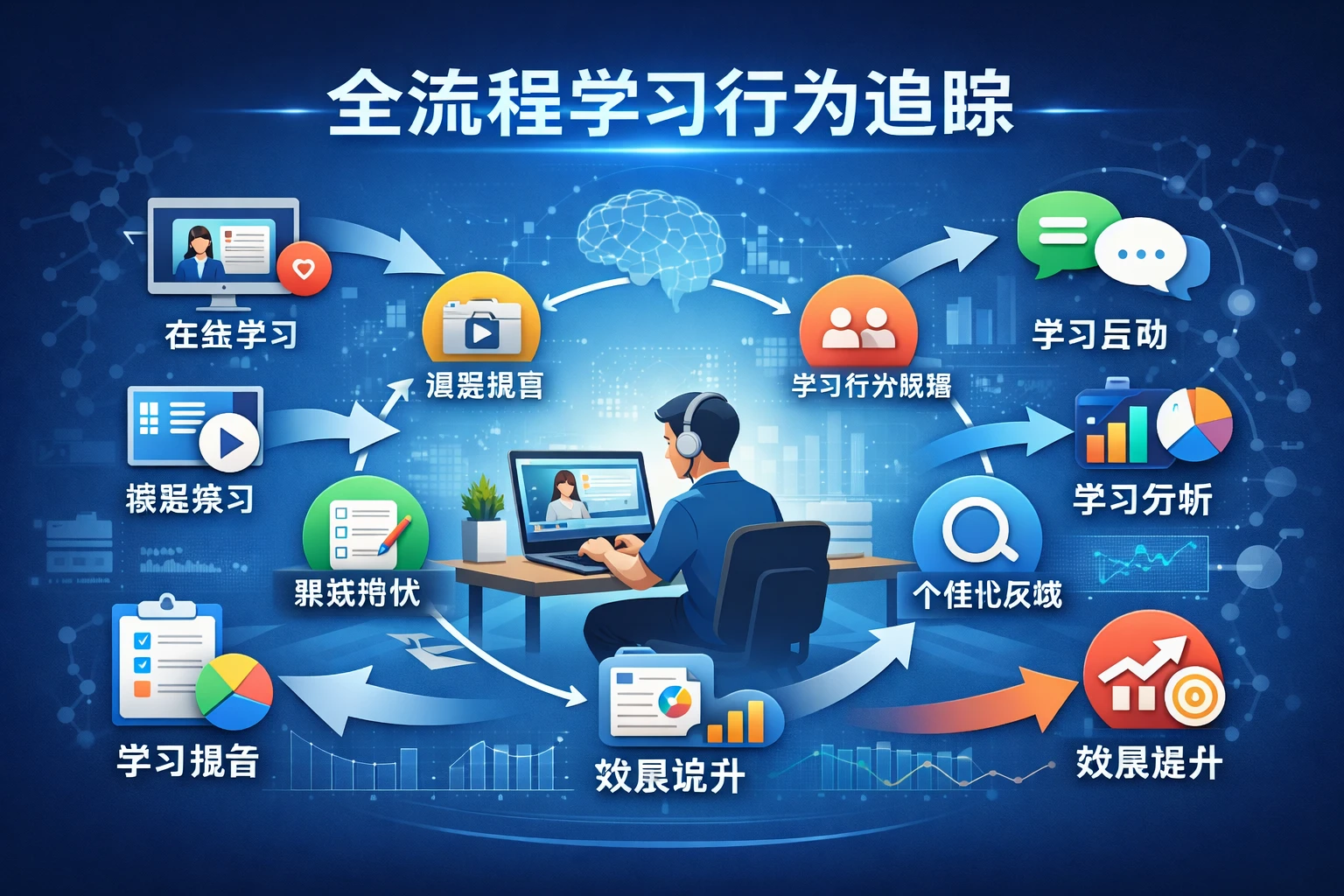 全流程学习行为追踪
