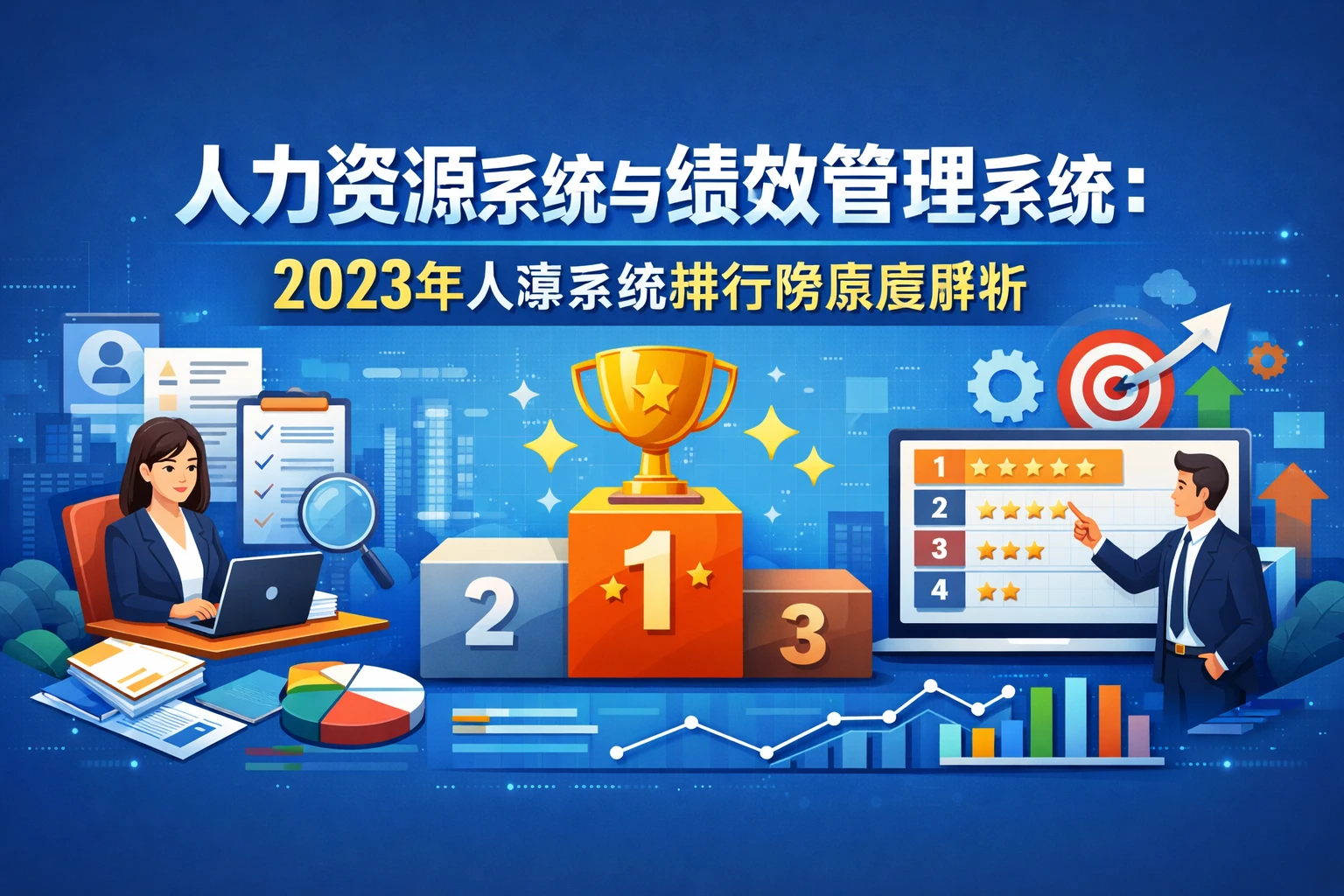 人力资源系统与绩效管理系统：2023年人事系统排行榜深度解析