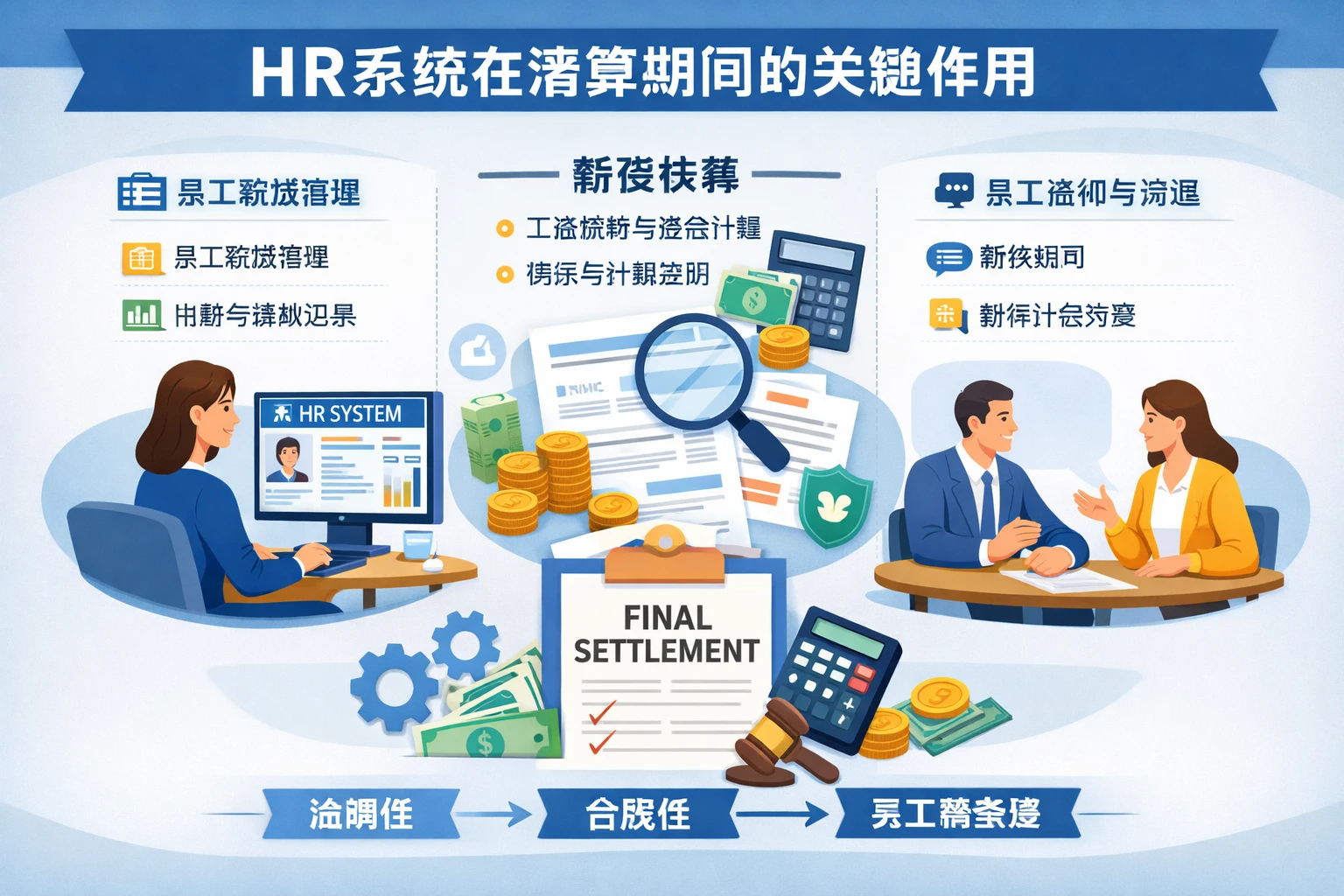 HR系统在清算期间的关键作用