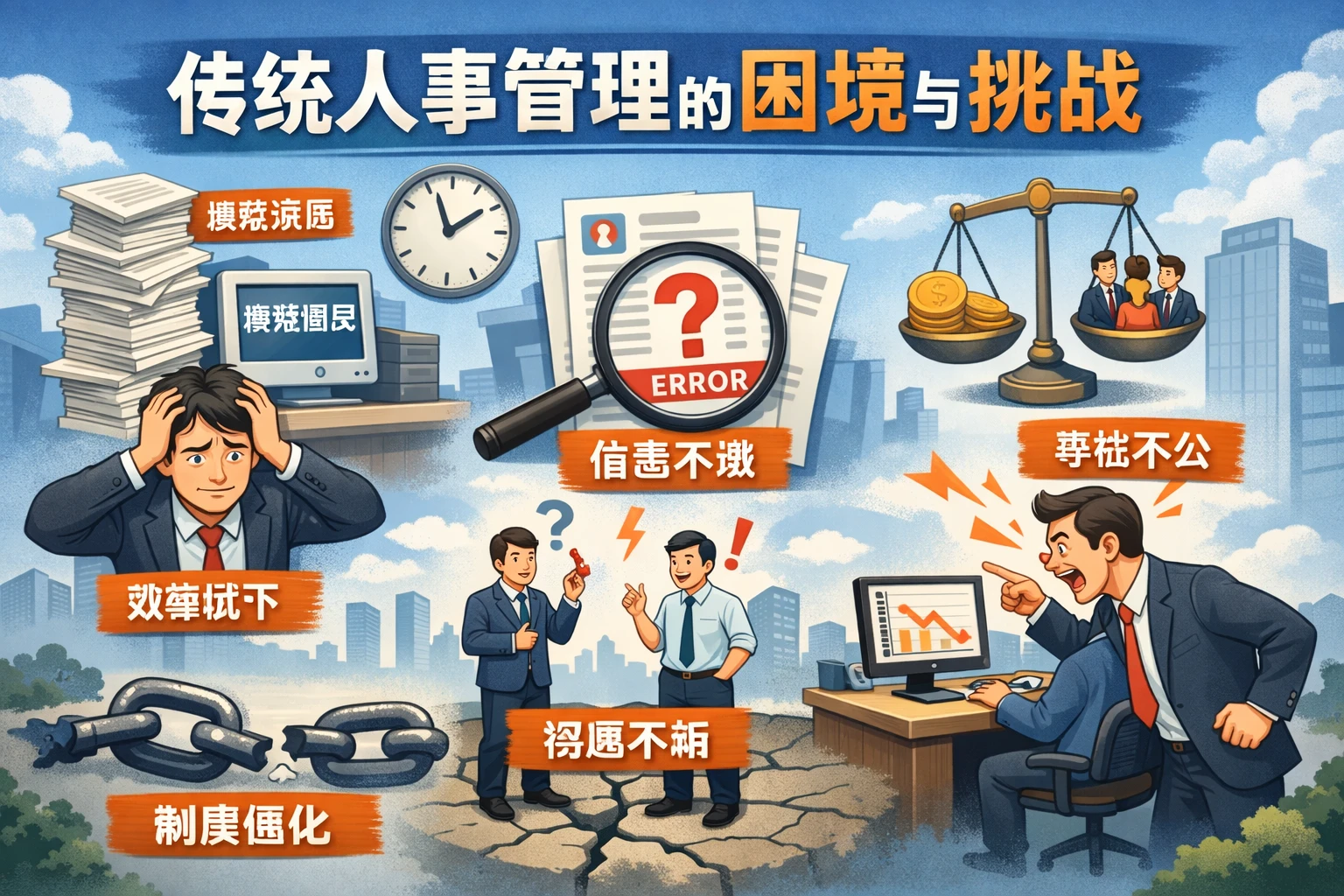 传统人事管理的困境与挑战