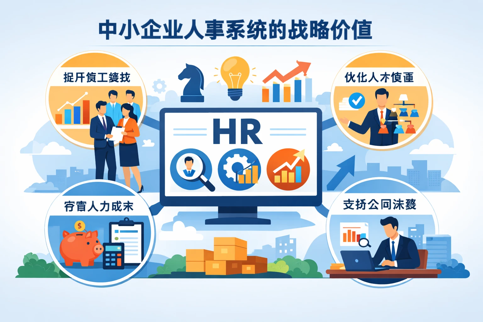 中小企业人事系统的战略价值