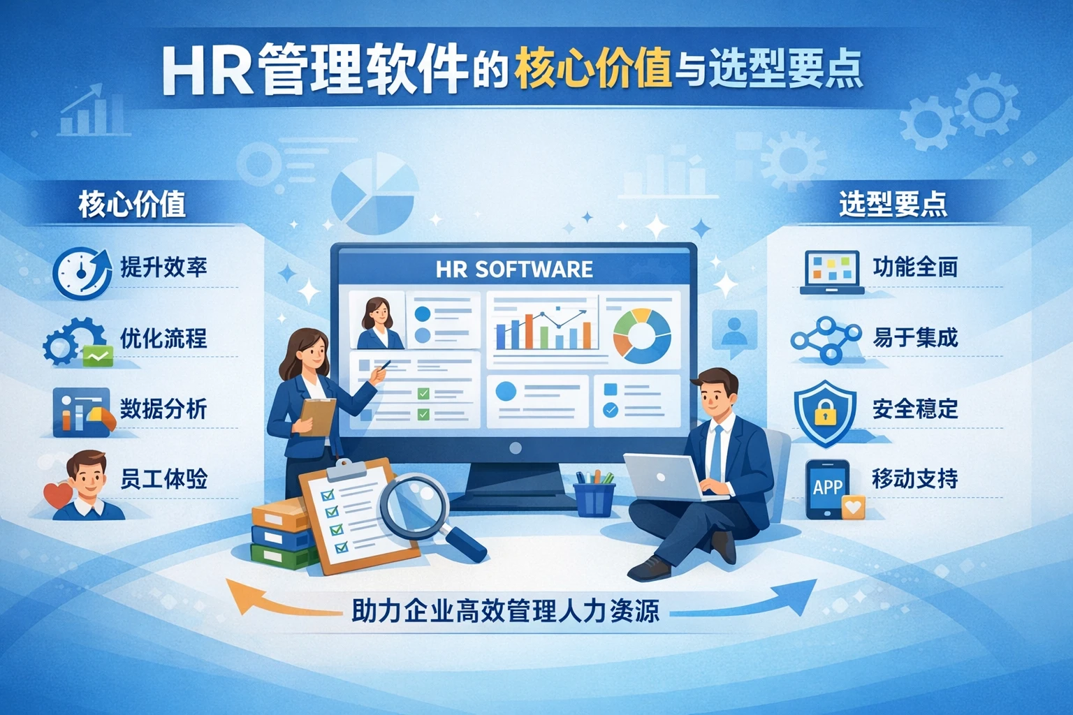 HR管理软件的核心价值与选型要点