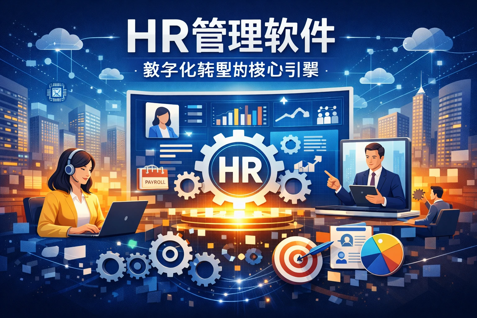 HR管理软件：数字化转型的核心引擎