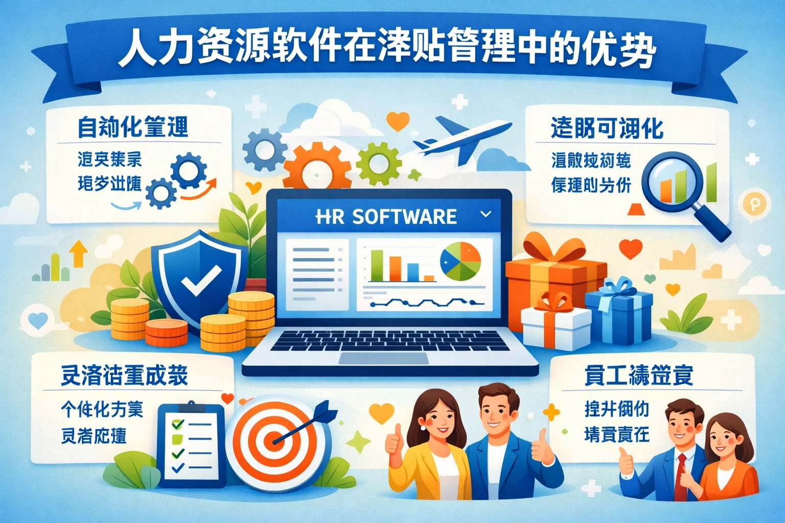 人力资源软件在津贴管理中的优势