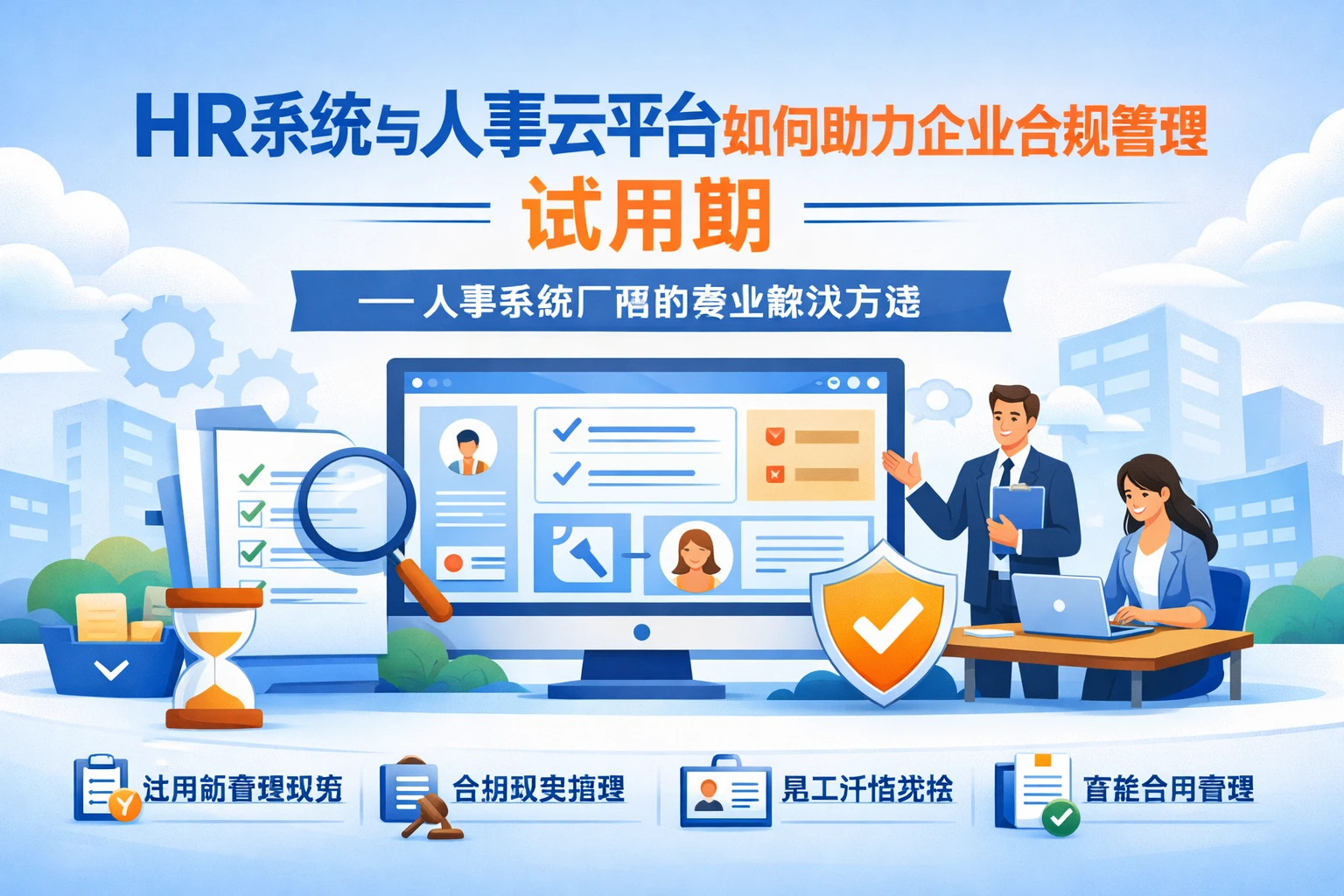 HR系统与人事云平台如何助力企业合规管理试用期——人事系统厂商的专业解决方案