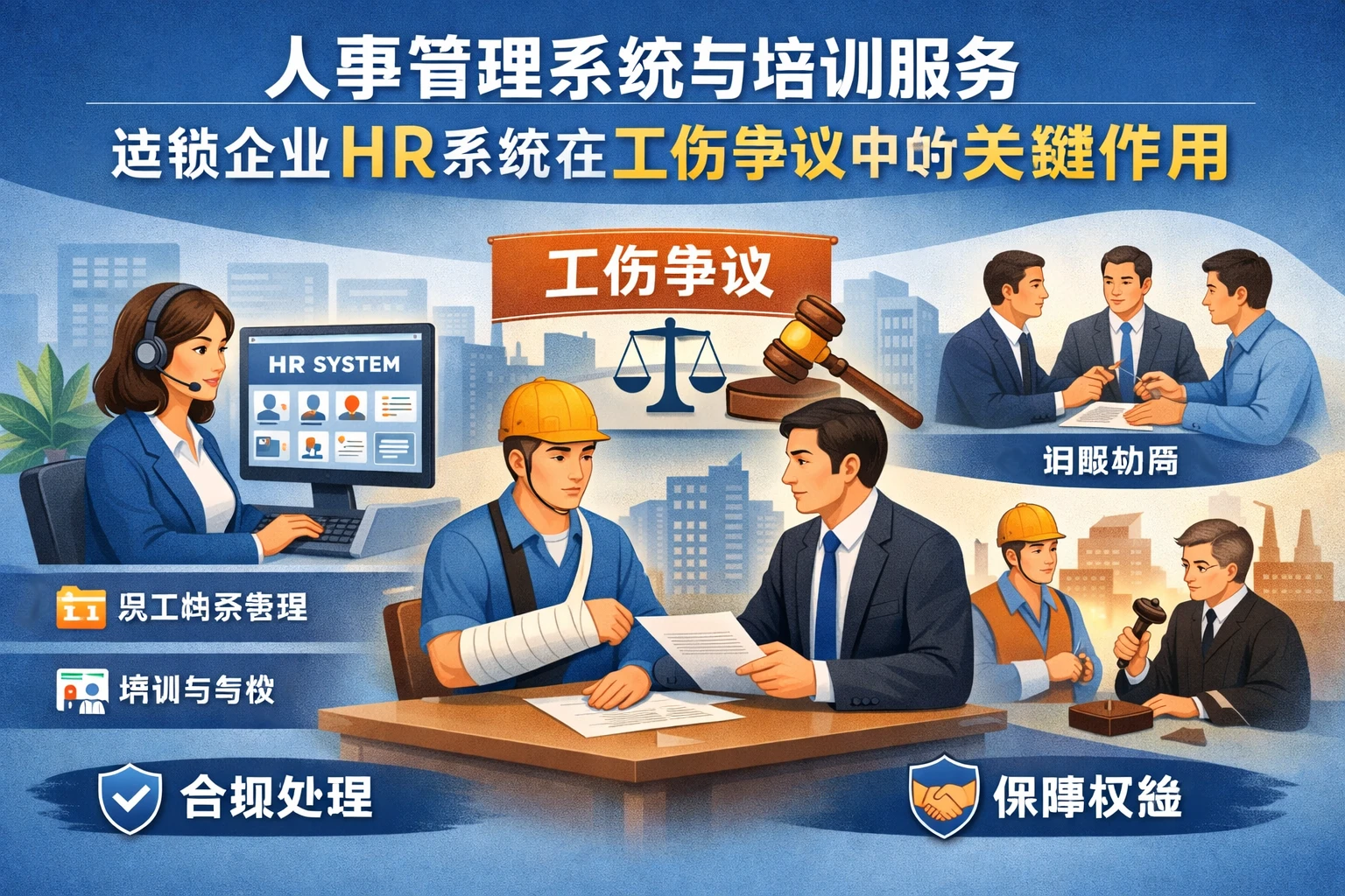 人事管理系统与培训服务：连锁企业HR系统在工伤争议中的关键作用