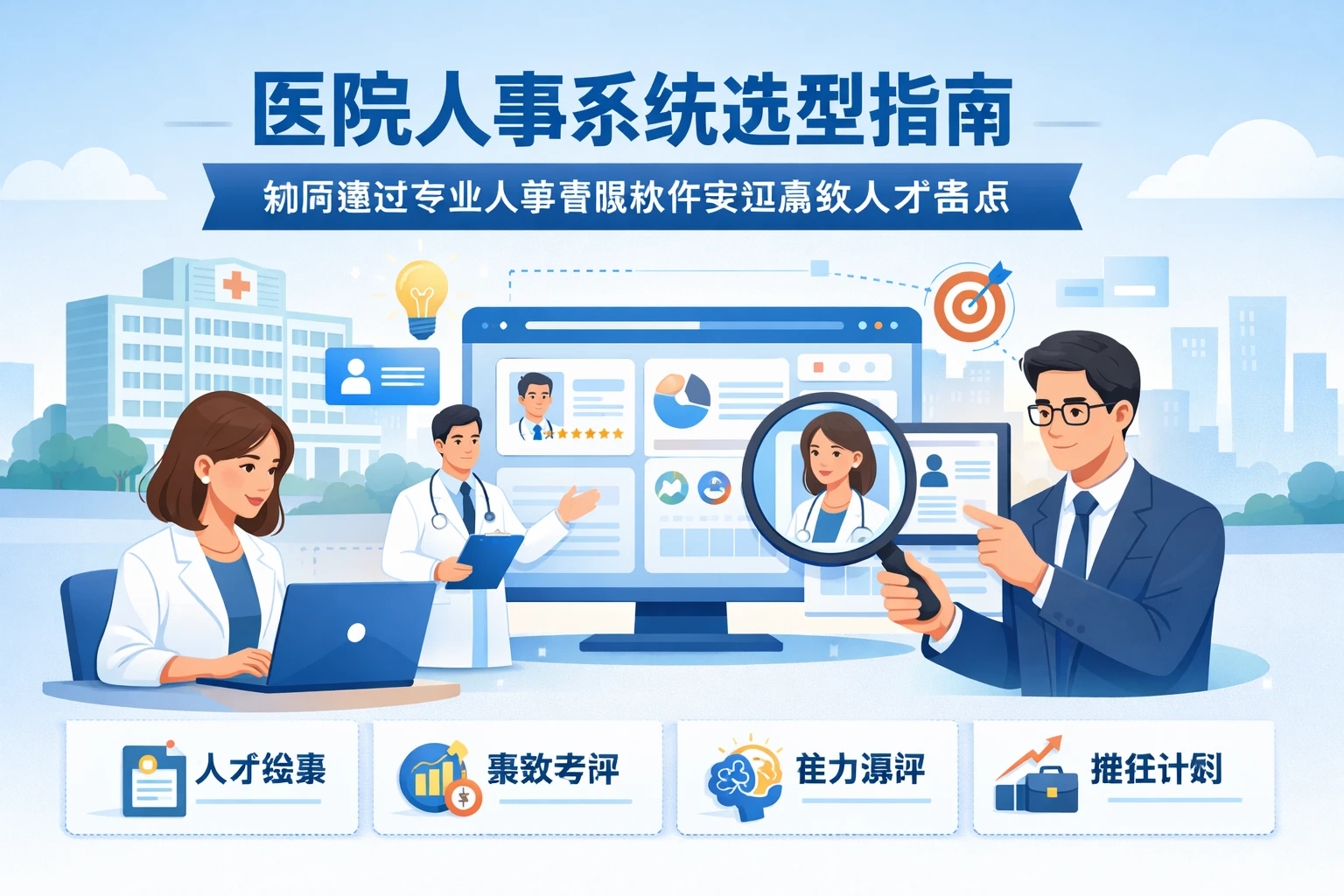 医院人事系统选型指南：如何通过专业人事管理软件实现高效人才盘点