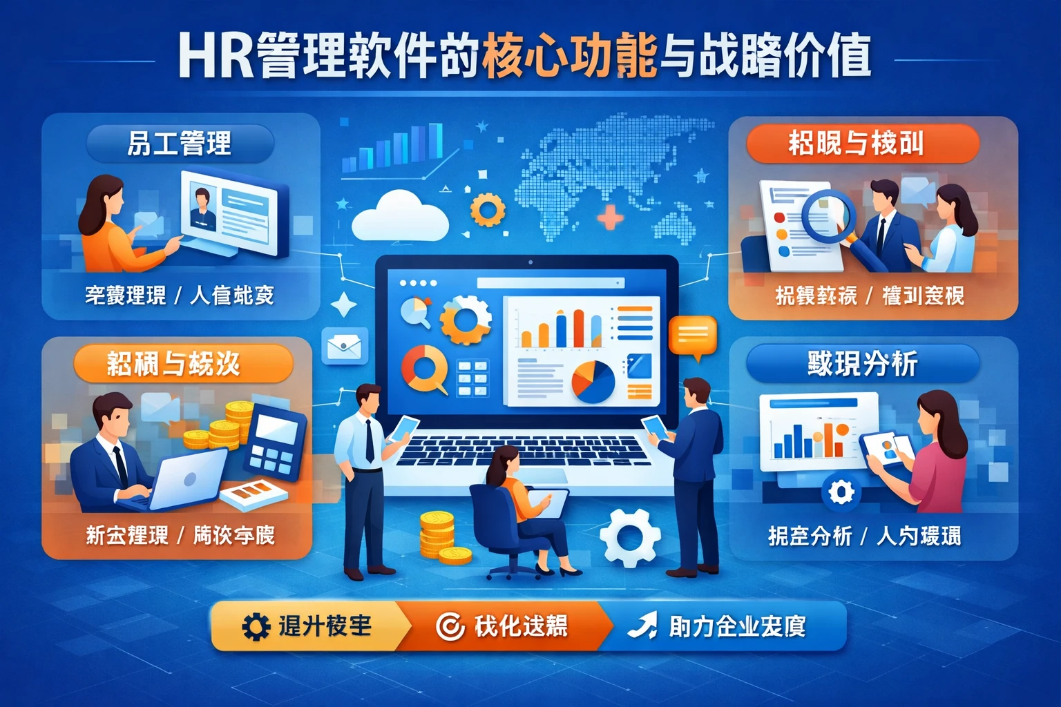 HR管理软件的核心功能与战略价值