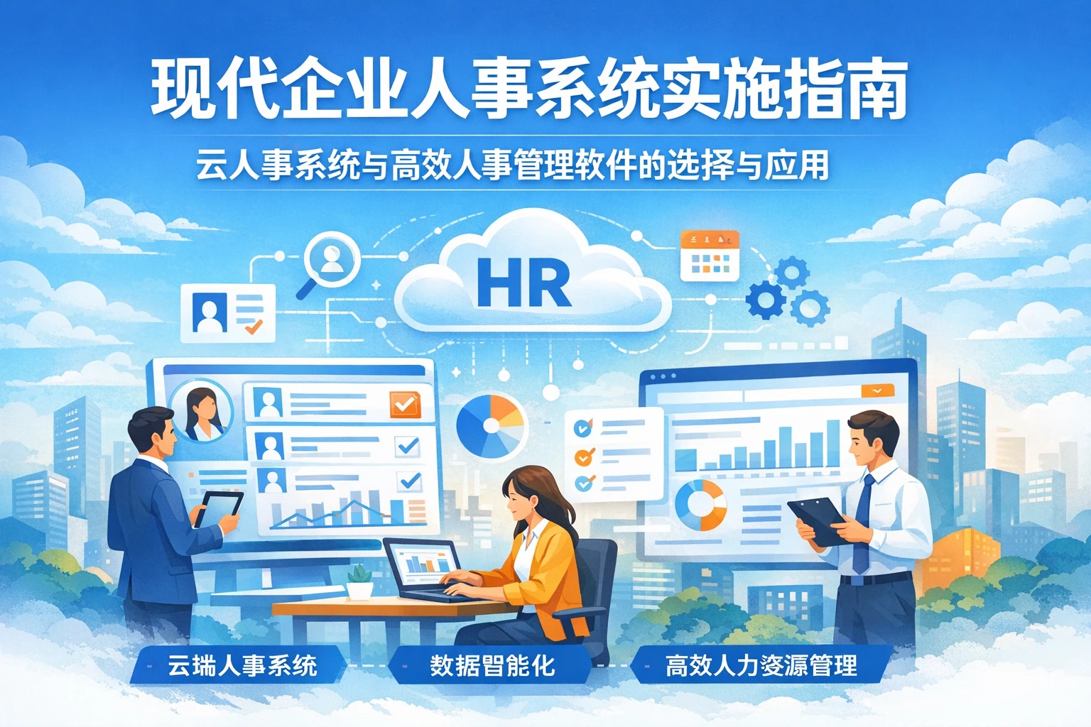 现代企业人事系统实施指南：云人事系统与高效人事管理软件的选择与应用