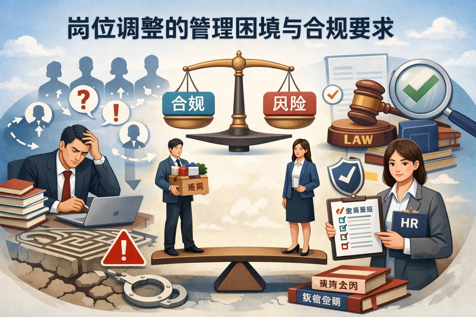 岗位调整的管理困境与合规要求