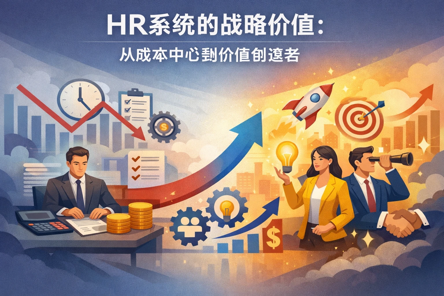 HR系统的战略价值：从成本中心到价值创造者