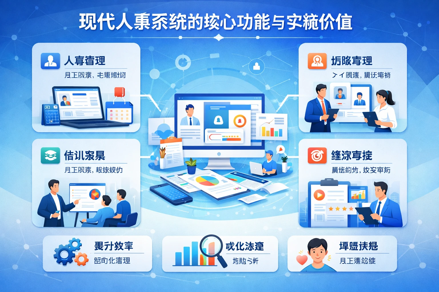 现代人事系统的核心功能与实施价值