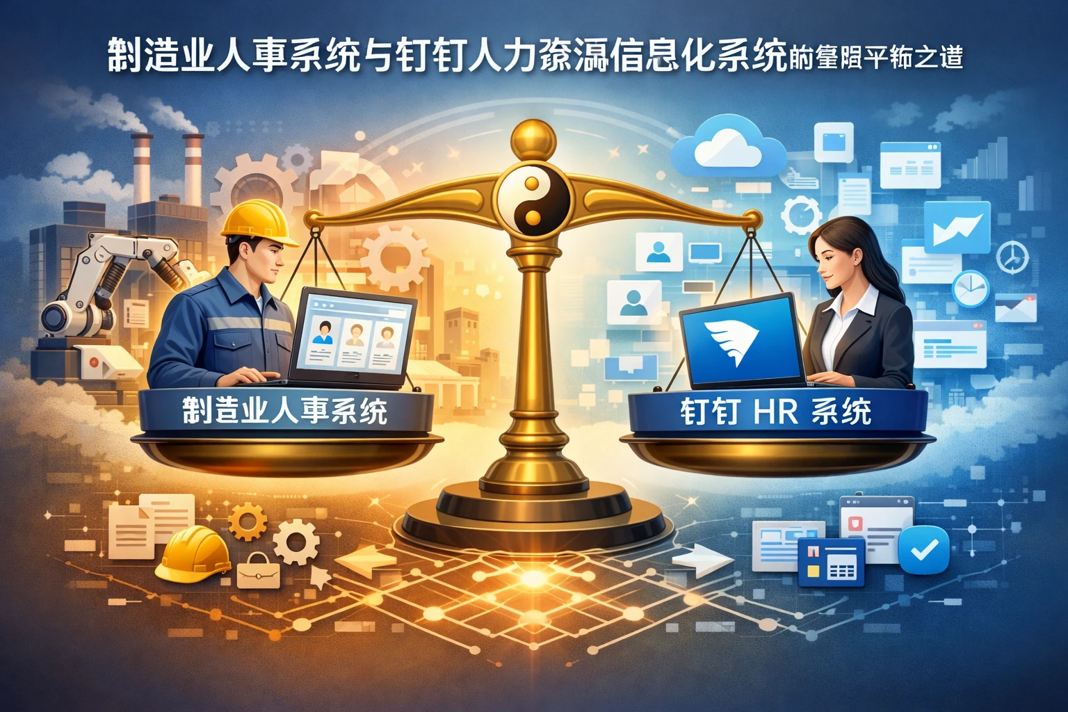 制造业人事系统与钉钉人力资源信息化系统的管理平衡之道