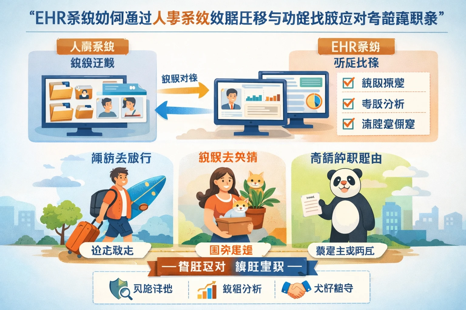 ehr系统如何通过人事系统数据迁移与功能比较应对奇葩离职现象