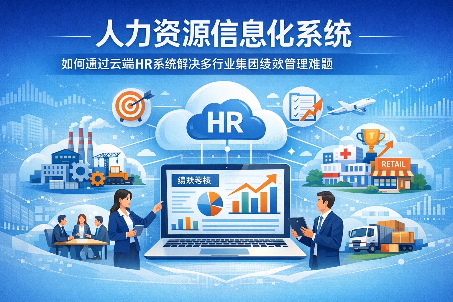 人力资源信息化系统：如何通过云端HR系统解决多行业集团绩效管理难题