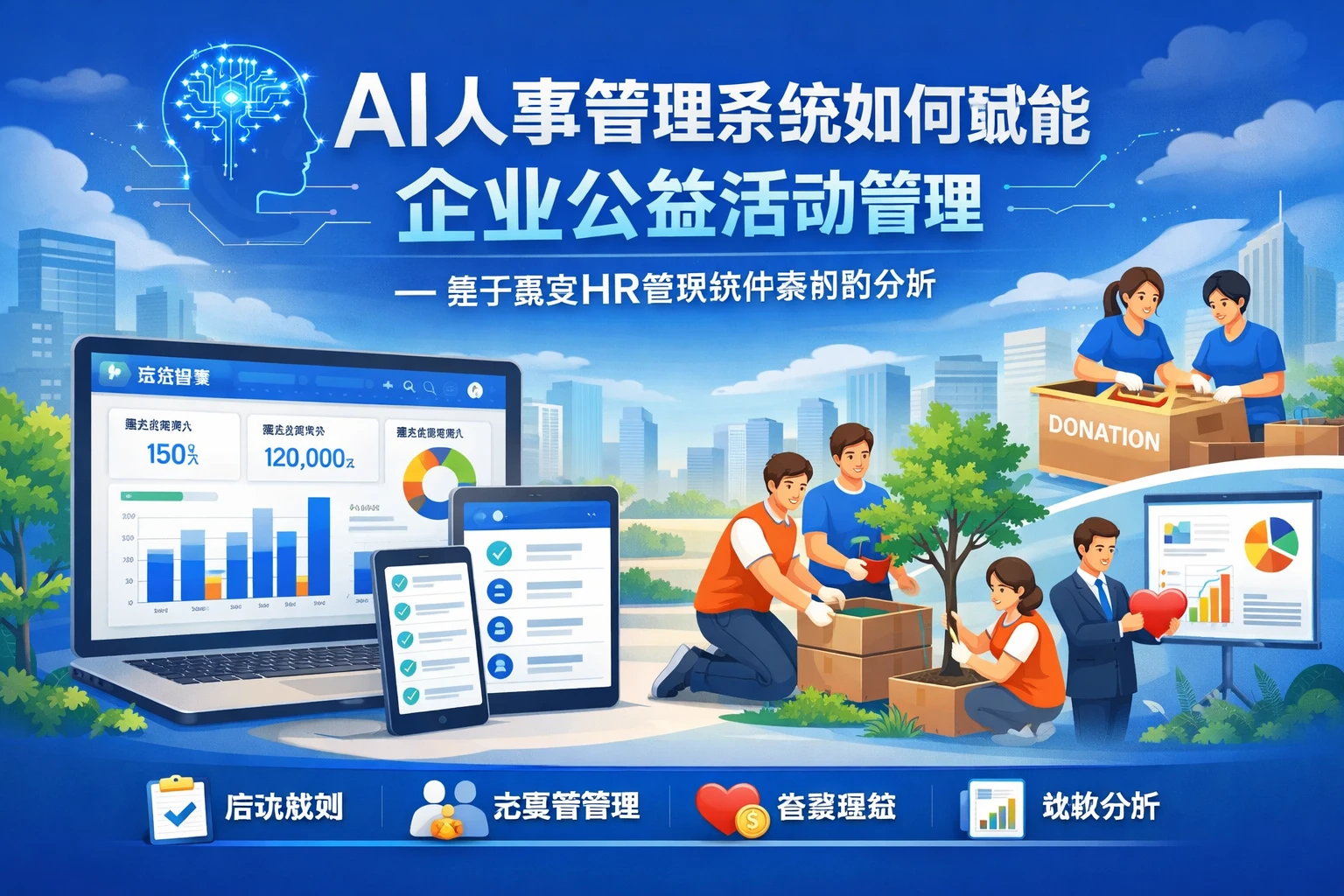 AI人事管理系统如何赋能企业公益活动管理——基于真实HR管理软件案例的分析