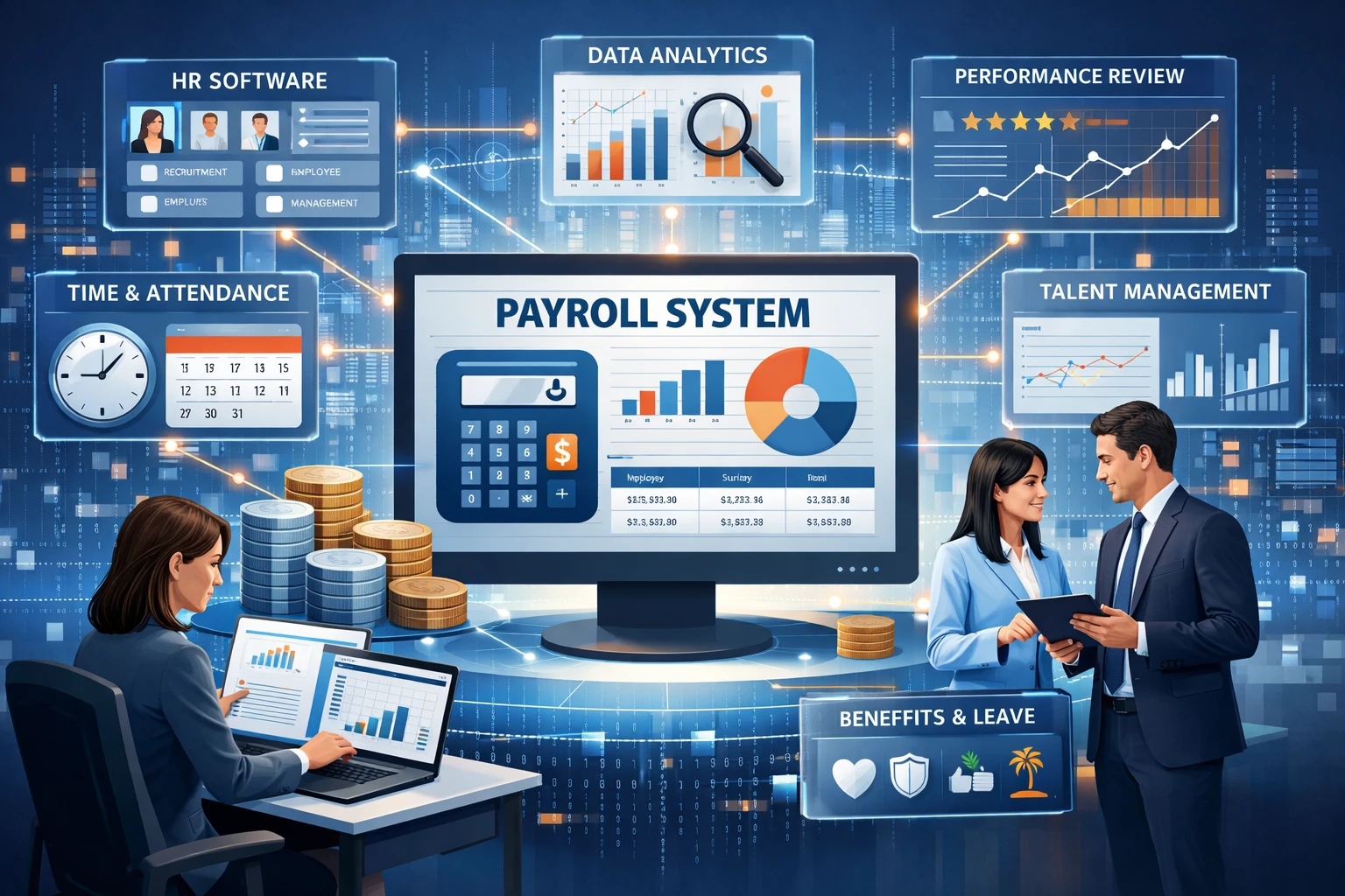 现代企业人力资源软件与人事大数据系统的整合应用——以薪资核算系统为核心